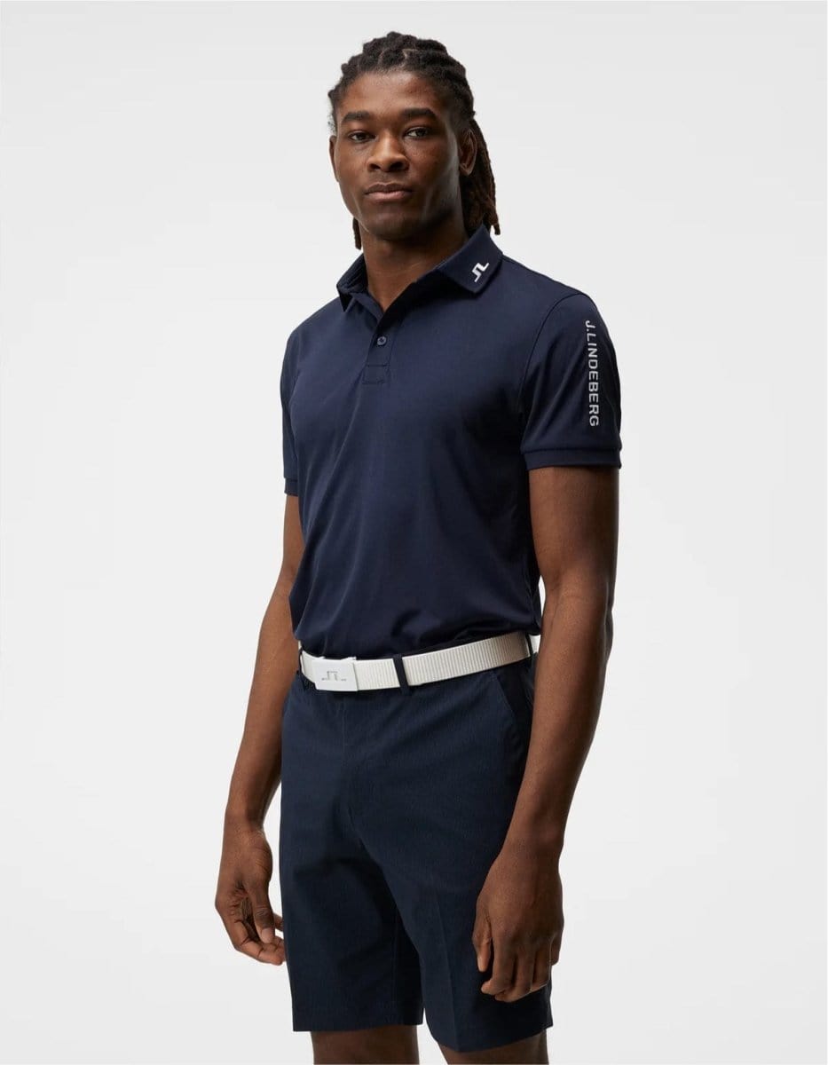 J.Lindeberg Tour Tech Regular Fit Golf Polo - Mandy