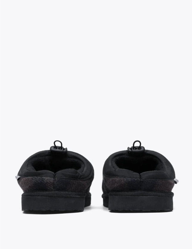 Les Deux Trey wool check slipper tøffel - Mandy