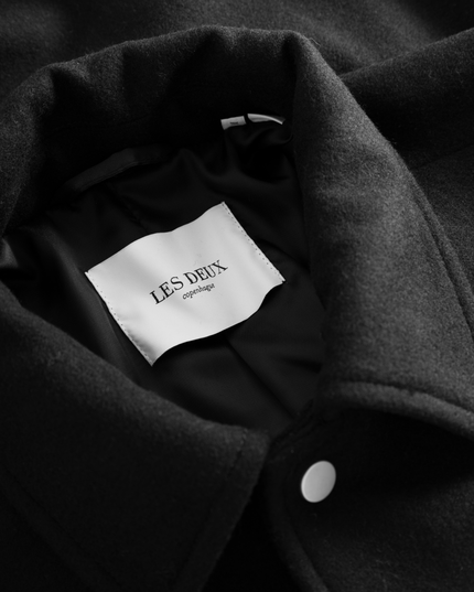 Les Deux Varsity wool jacket - Mandy