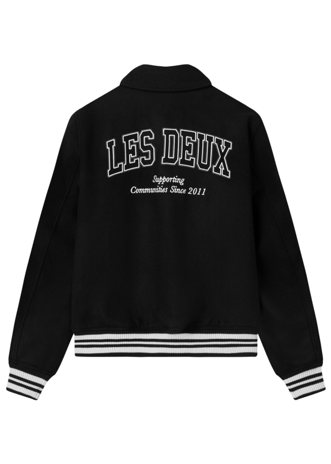 Les Deux Varsity wool jacket - Mandy