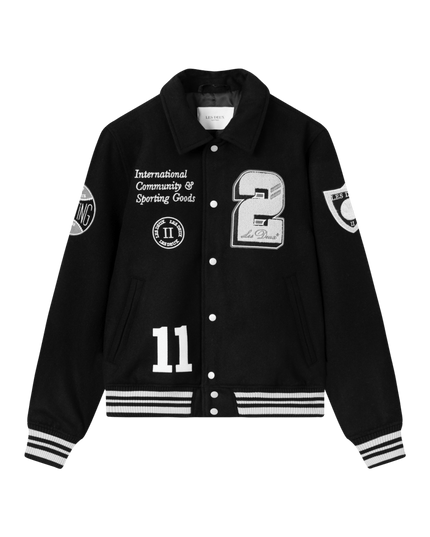 Les Deux Varsity wool jacket - Mandy