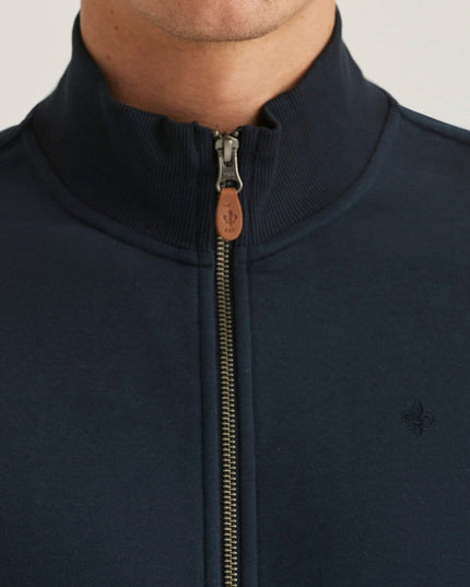 Morris Stockholm Warren zip cardigan - Mandy