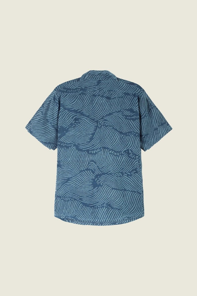 OAS Wavy Cuba Terry Shirt - Mandy