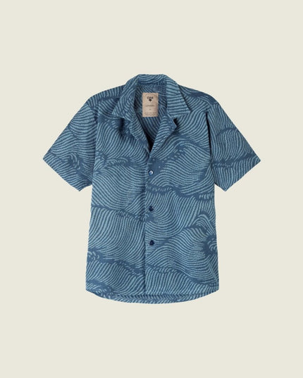 OAS Wavy Cuba Terry Shirt - Mandy