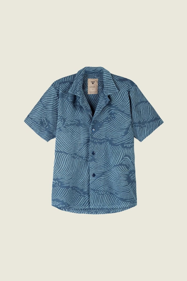 OAS Wavy Cuba Terry Shirt - Mandy