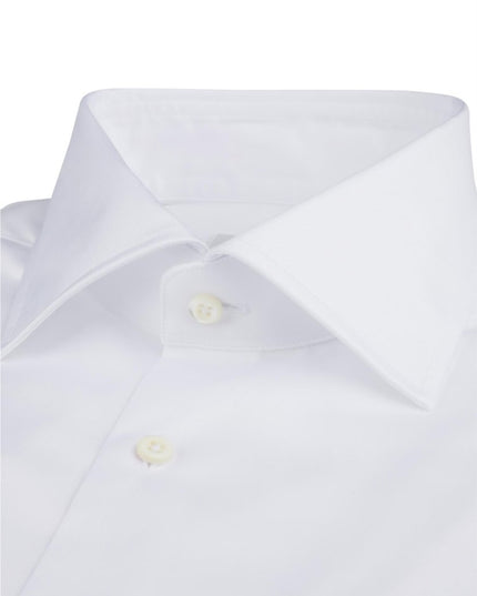 Stenströms White twill shirt (fitted body) - Mandy