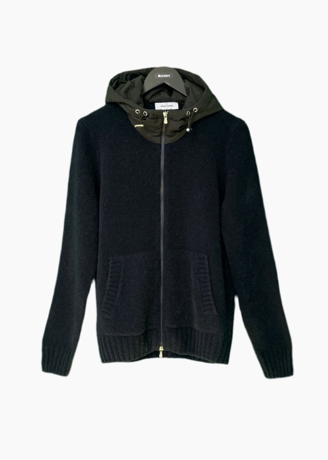 Gran Sasso Zip Jacket with Hoodie - Mandy