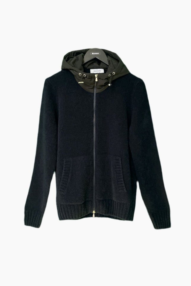 Gran Sasso Zip Jacket with Hoodie - Mandy